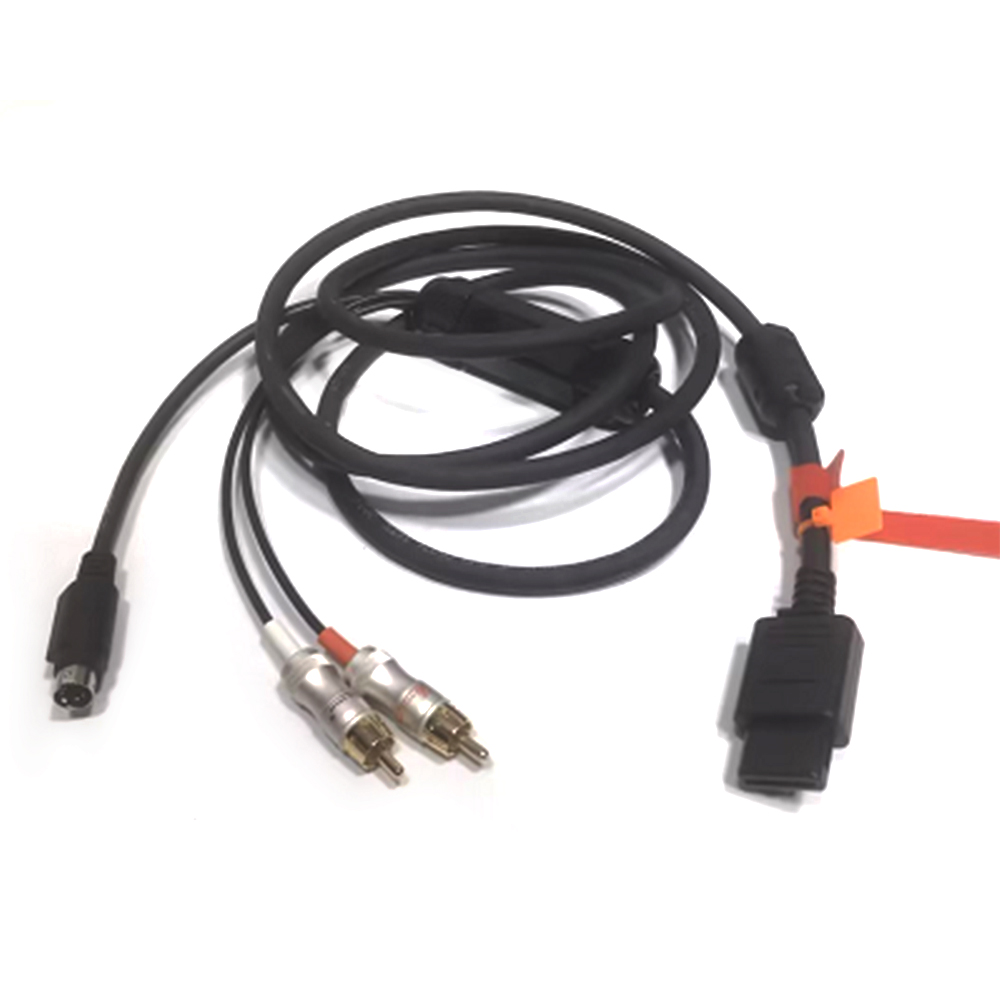 Cable blindado SFC N64 NGC s-v - Retro Gaming N64 reseña y precio
