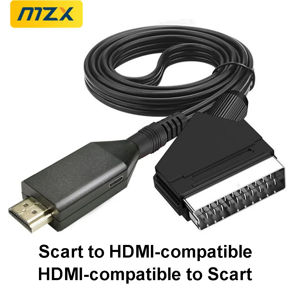 Convertidor de cable de Scart  - Scart To Hdmi reseña y precio