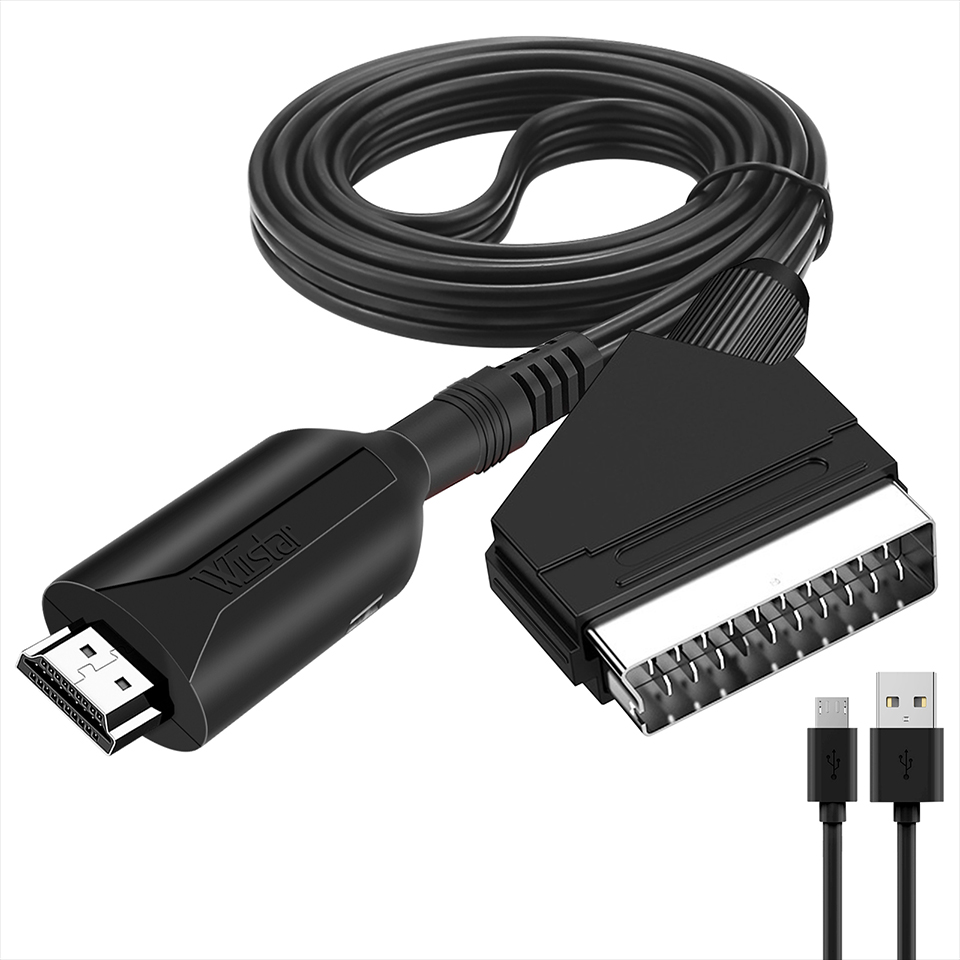 1080P HD HDMI compatible con S - Scart To Hdmi reseña y precio