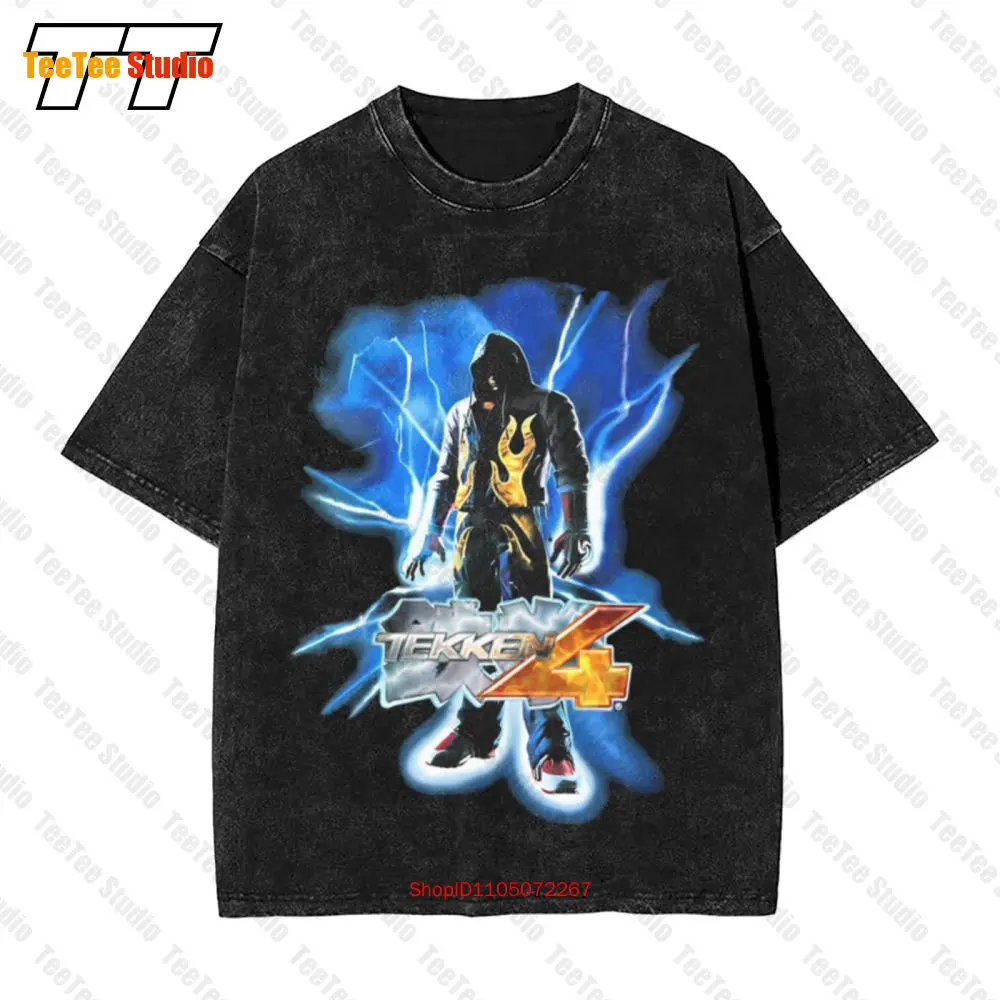 Vintage Tekken 4 Namco Promo A - Retro Gaming T Shirt reseña y precio